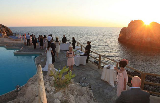 Capri Wedding Reception Lighthouse Beach Club