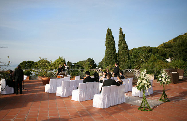 Capri Ceremony Protestant Wedding