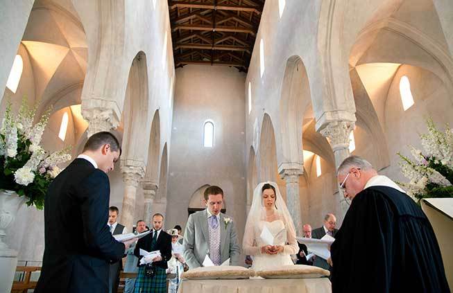 protestant wedding in Ravello