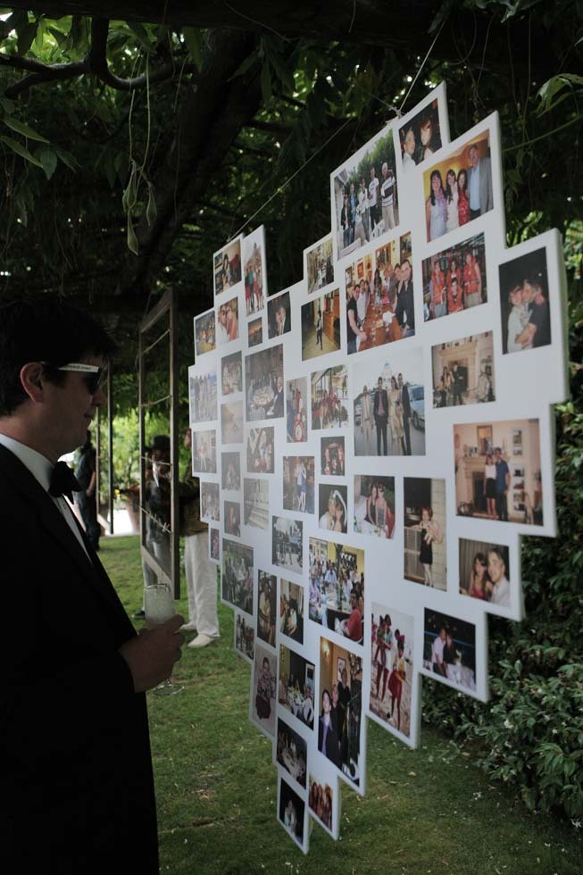 Polaroid photos for wedding reception in Ravello