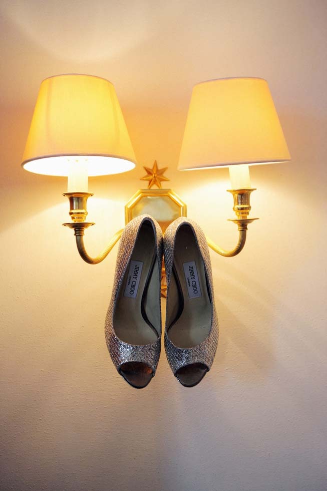 Bridal shoes for Ravello wedding