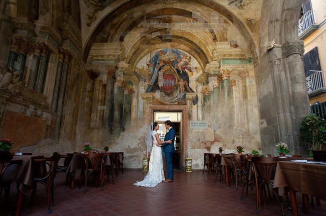 Destination wedding in Sorrento