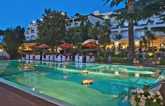 Capri Wedding Reception Contemporary Hotel