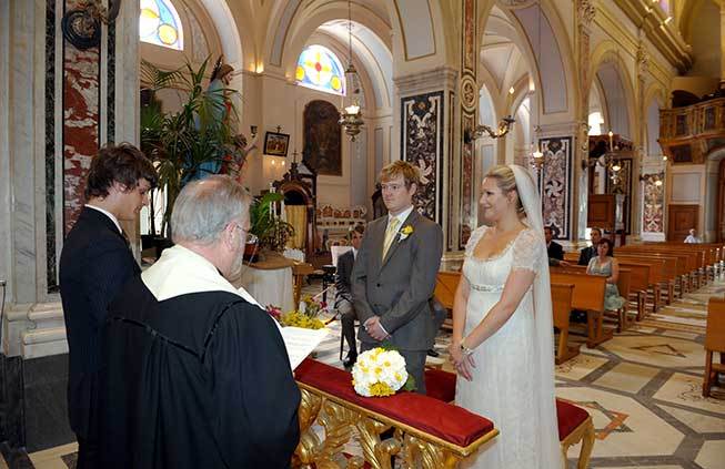 Atrani Ceremony Protestant Wedding
