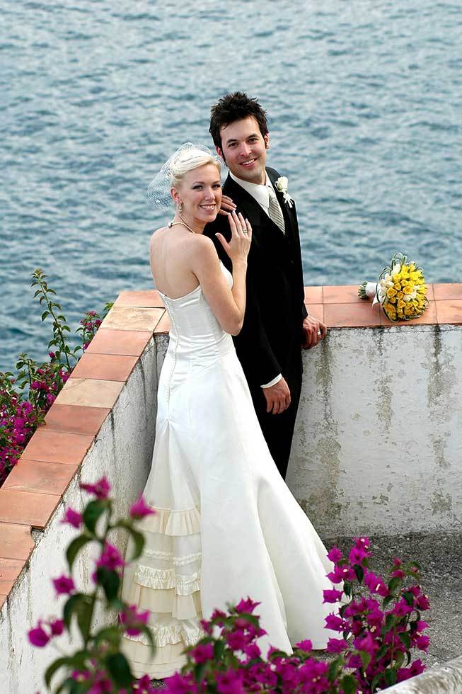 Protestant wedding in Amalfi
