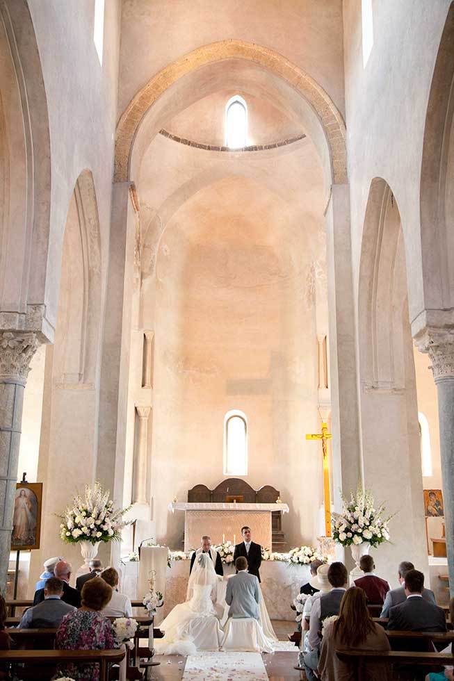 Church for protestant weddings in Ravello