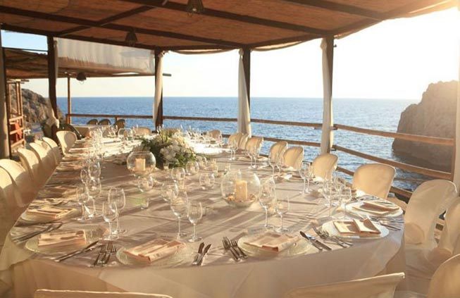 Capri Wedding Reception Lighthouse Beach Club