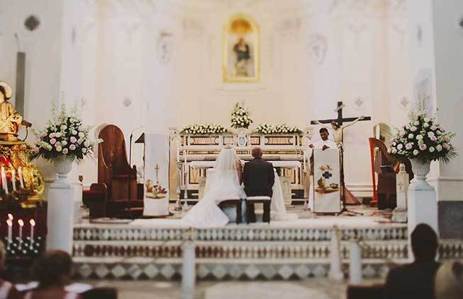 Ravello catholic wedding