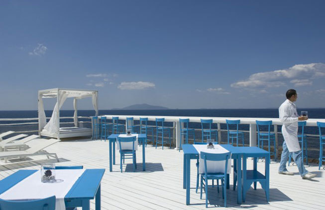 Capri Wedding Reception Beach Club