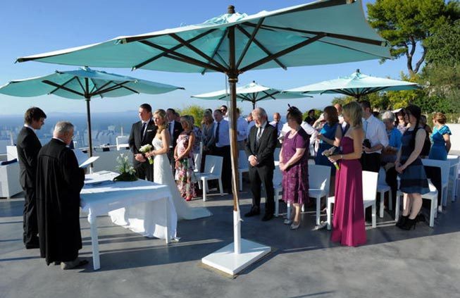 protestant wedding in Sorrento